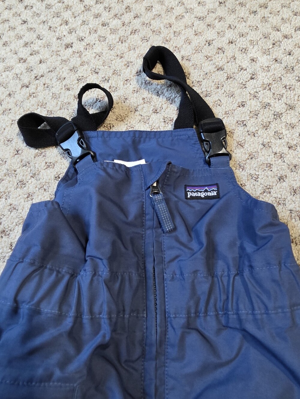 Patagonia Kids Navy Blue Snow Overalls